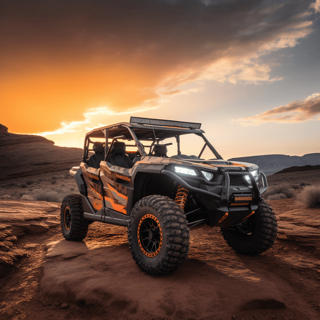 Experience the pinnacle of four-seater UTV technology with cutting-edge features for unmatched performance, comfort and safety. 