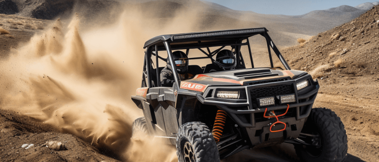 Explore the world of 4-seat side by side UTVs